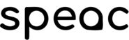 Het speac logo in het zwart